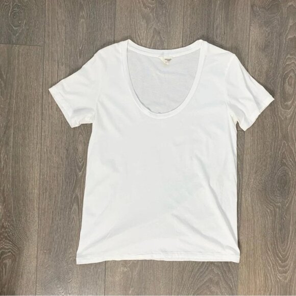 Aritzia Wilfred Free T-Shirt tee Short Sleeve Crew neck Cotton White Size XS - Picture 5 of 10